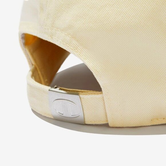 Champion Running Cap Hat Adult Unisex Adjustable One Size Cream Cotton NWT - Picture 5 of 5